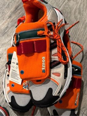 adidas Kids Sneakers in Orange and Red